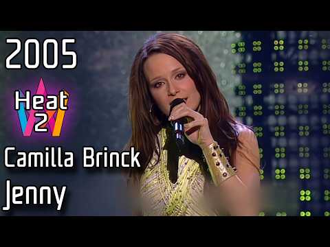 Melodifestivalen 2005 – Heat 2 – 2. Jenny – Camilla Brinck