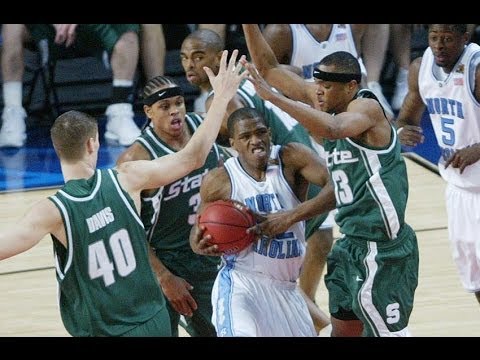 2005 NCAA Final Four Semi Final   North Carolina vs Michigan State