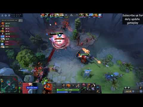 Dendi - Mid Carry Mars - 0 dead Godlike Spree - 22min GG!!!