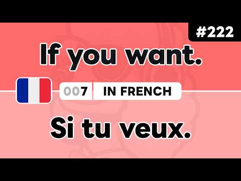 Learn ‘If you ~’ in French 🇫🇷 Daily Beginner Phrases (Ep. #222)