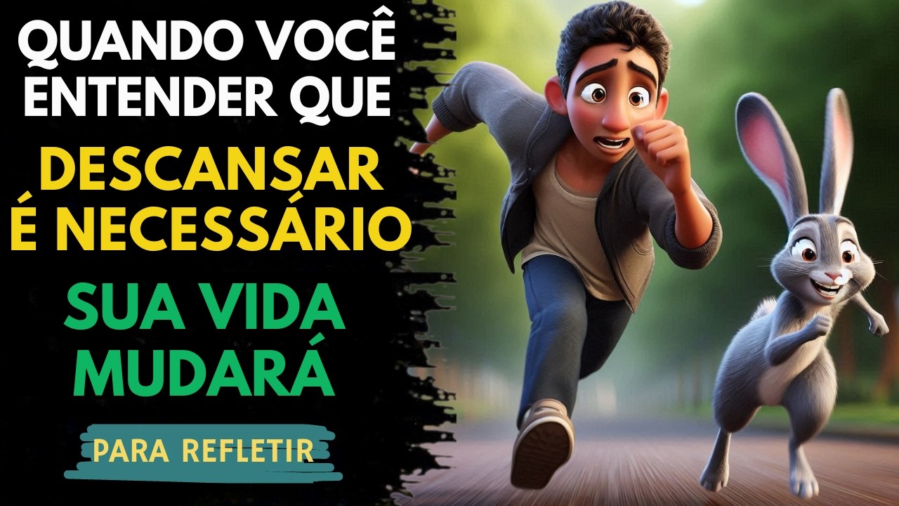 O Jovem e o Coelho Que Nunca Paravam | Uma Reflexão Sobre Ansiedade e Descanso