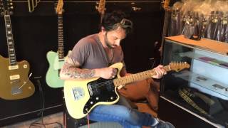 Video thumbnail for Dave Baker at RS Guitarworks playing the RS SurfMaster by rsguitarworks