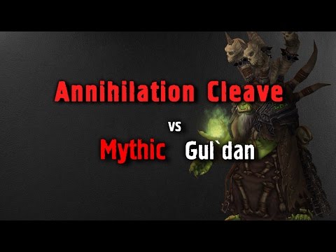 "Анихилэйшн Клив" vs Mythic Gul`dan (Rogue PoV)