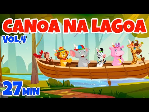Canoa na Lagoa Vol. 4 - Giramille 27 min | Desenho Animado Musical