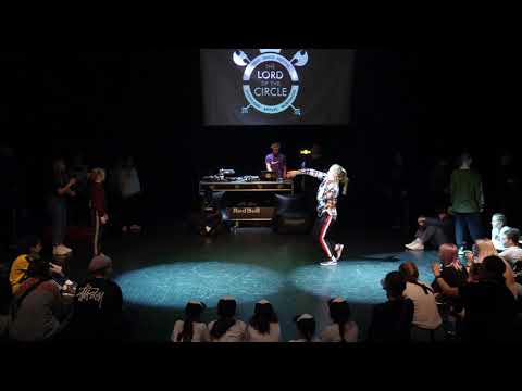 The Lord of the Circle 2019 - HIPHOP BEGINNERS TOP 8 - Julia vs Dashi