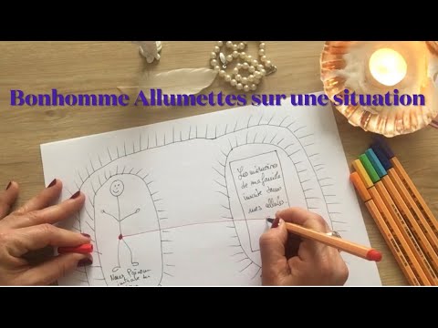 Bonhomme Allumettes pour une situation ou un problème ✂️🕊