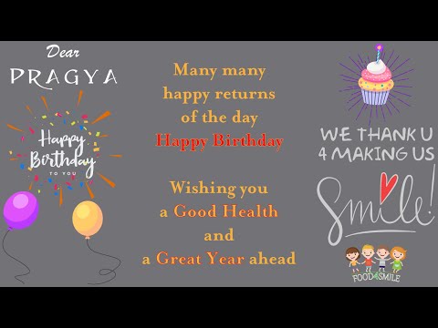 Happy Birthday Pragya Madar