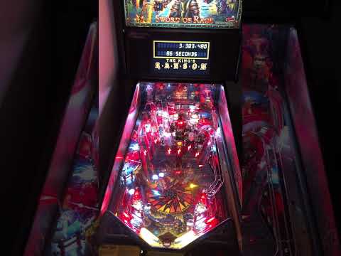 Black Knight Sword Of Rage Pinball Ransom mode