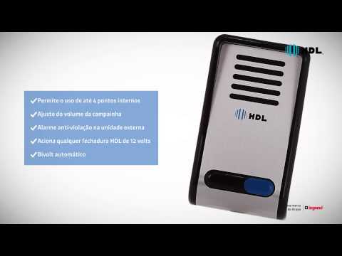HDL | Porteiro Eletrônico F8-S Ferrari Materiais Elétricos Loja de Materiais Èletrico
