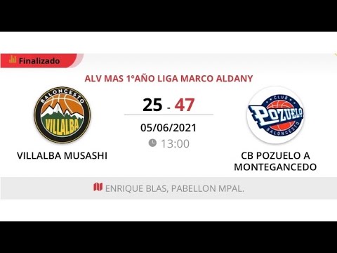 Alevin masc 10 VILLALBA MUSASHI - CB POZUELO