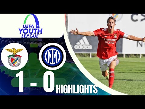 Benfica U19 1-1 Inter U19 | UEFA YOUTH LEAGUE