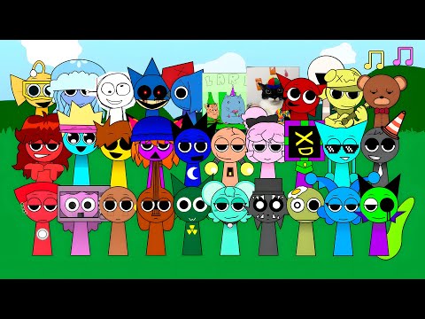 Incredibox Sprunki Retake Deluxe / Reborn But ALL Characters Together (New OC's)