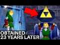 How Players Finally Obtained The Triforce 23 Years Later In Ocarina Of Time Zelda