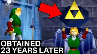 How Players Finally Obtained the Triforce 23 Years Later in Ocarina of Time (Zelda)