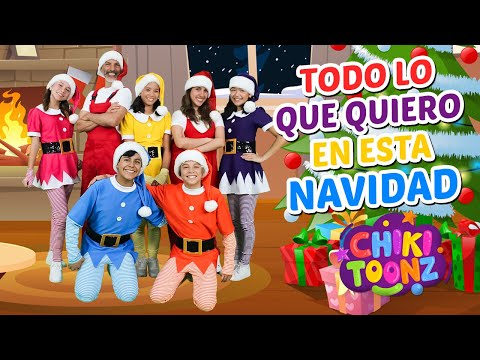Todo lo que Quiero en esta Navidad Feat. Miss Chiki y Lele | Música para Niños | @ChikiToonz