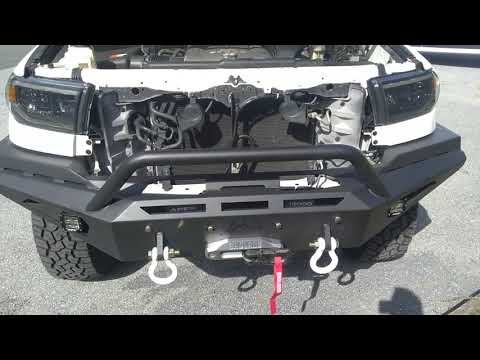 2007-2013 Toyota Tundra Fab Four TT07-RS1862-1 with APEX Badland 12k Winch