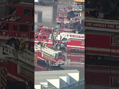 L.A. warehouse fire triggers air quality concerns