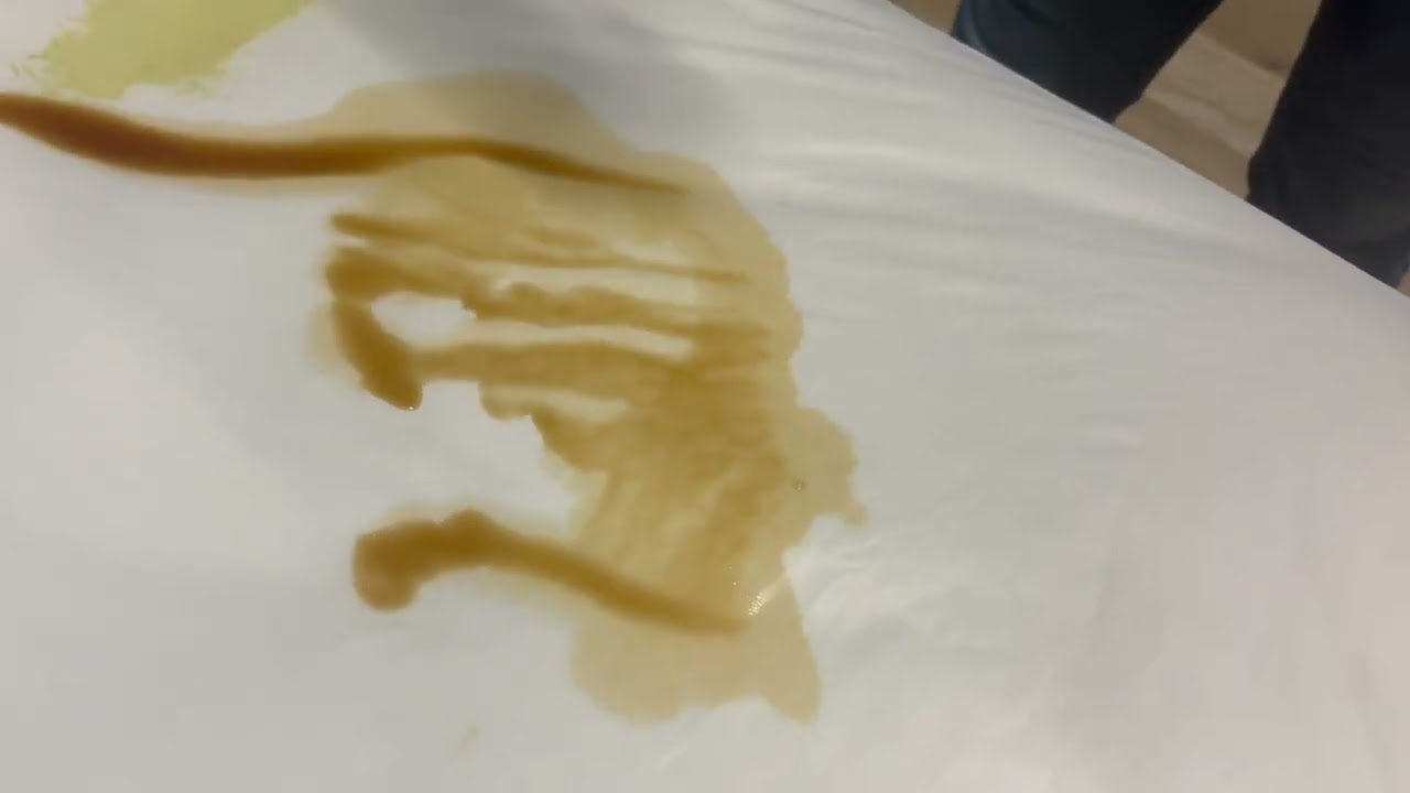 Linenspa Mattress Encasement &mdash; Coffee test - YouTube