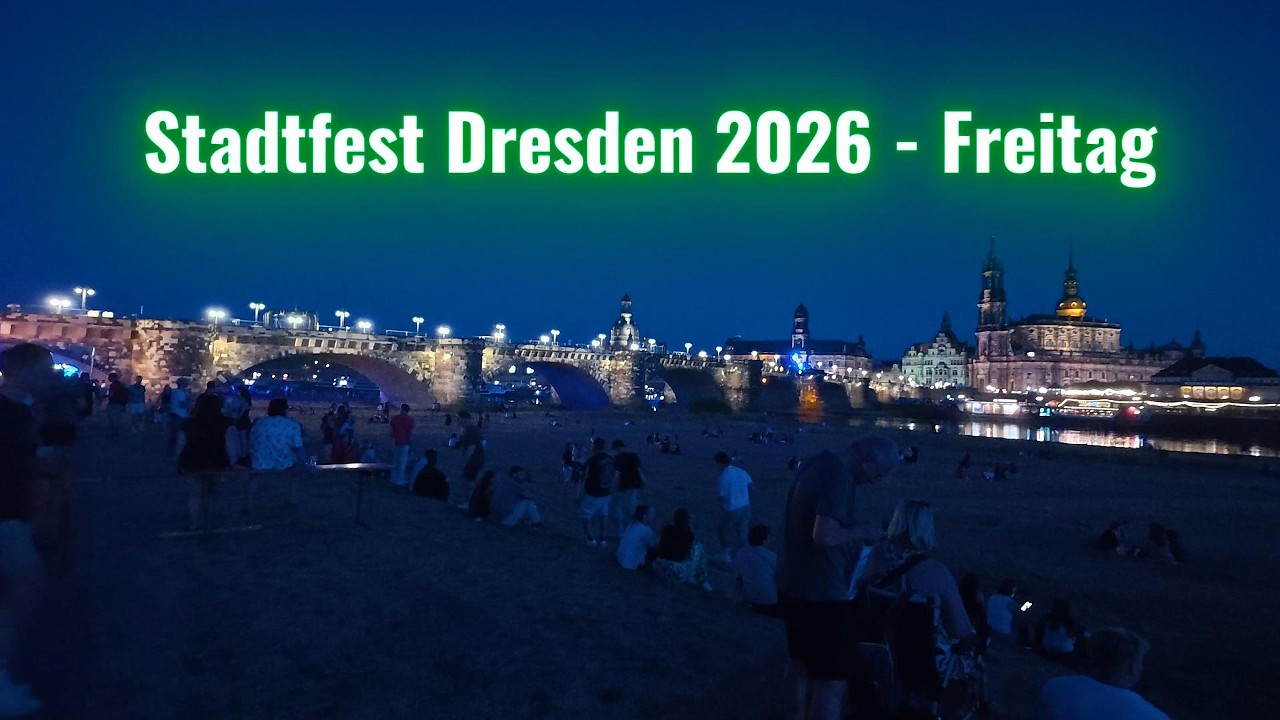 Experience the exhilaration at Stadtfest Dresden 2026, this Friday!