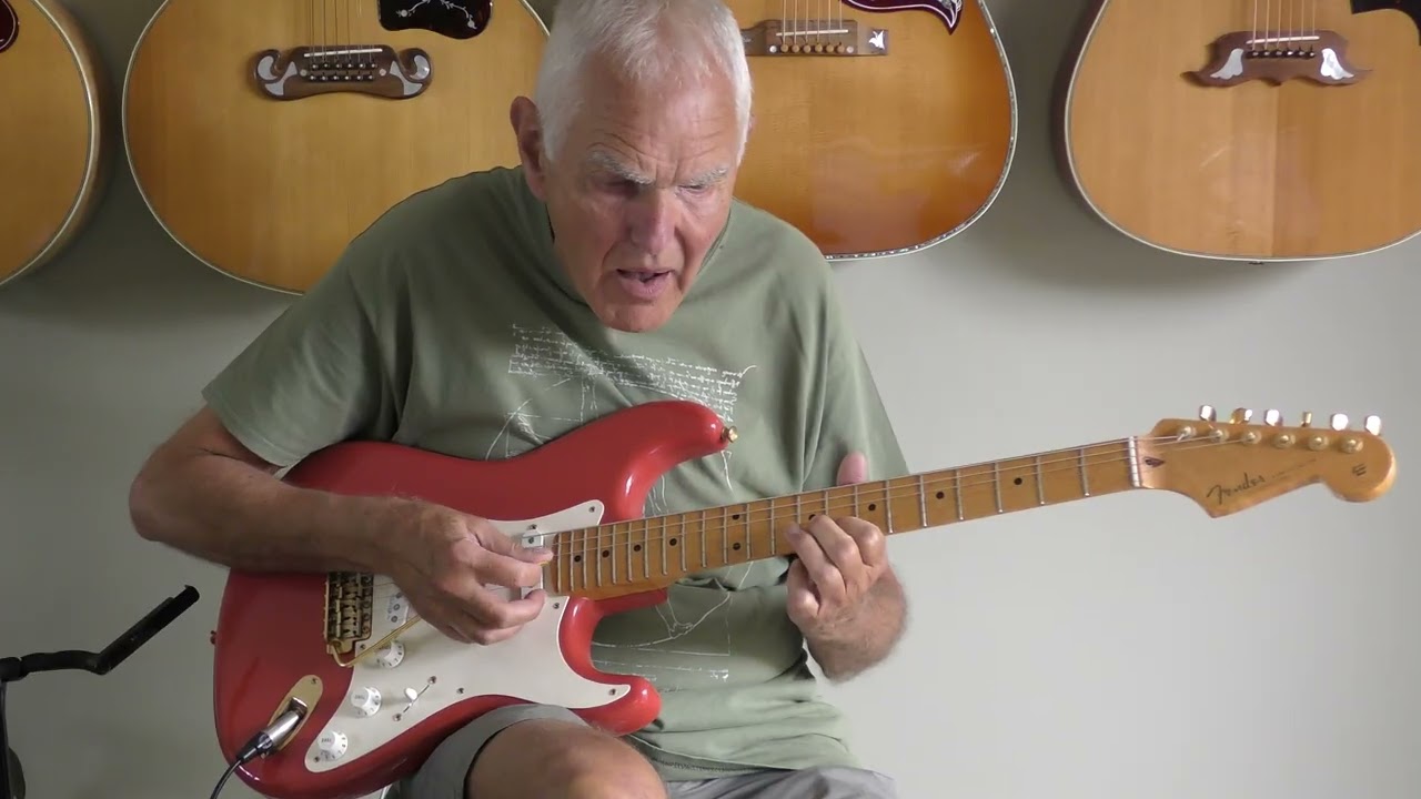 Strangers in the night. Frank Sinatra Guitar cover by Phil McGarrick.