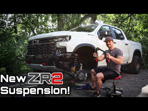 DIRT KING Suspension Install on my 2022 Silverado ZR2!