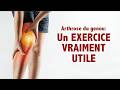 Arthrose du GENOU: un exercice vraiment UTILE!