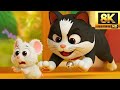Meow Meow Billi Funny Cat Song Billi Karti Meow Learn Animal Sound Balgeet Hindi Rhyme