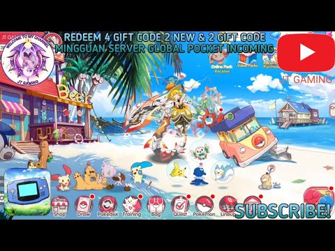 Redeem 4 Gift Code 2 New & 2 Gift Code Mingguan Server Global Pocket Incoming