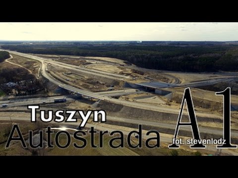 Highway - Autostrada A1 Łódź - Węzeł Tuszyn - Dji Phantom 3