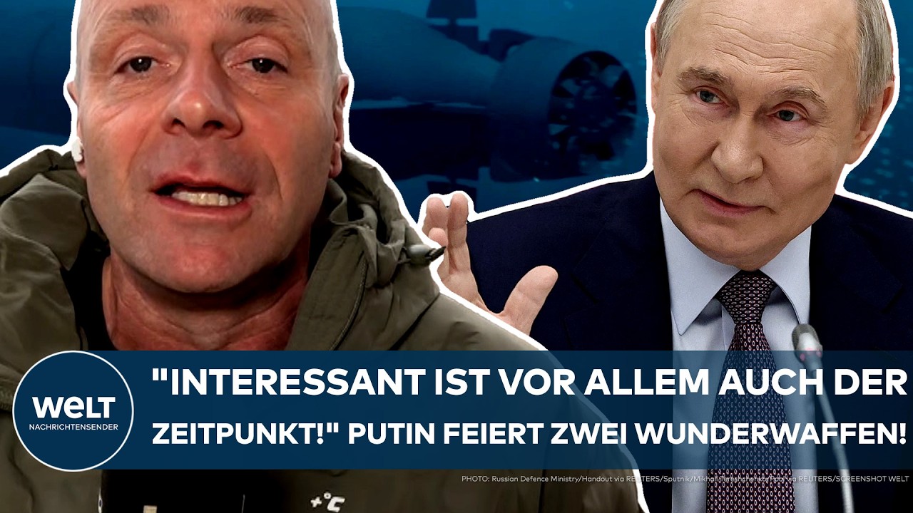 UKRAINE-KRIEG: "Interessant ist wohl vor allem auch der Zeitpunkt!" Putin feiert zwei Wunderwaffen!