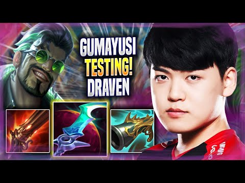 GUMAYUSI TESTING DRAVEN IN KR SOLOQ! - T1 Gumayusi Plays Draven ADC vs Ezreal! | Season 2022