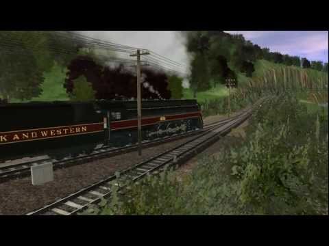 Trainz 2012: N&W J #605 on the Appalachian Coal Route