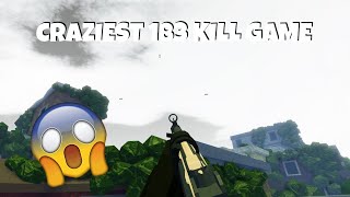 CRAZY 183 KILL GAME ON RECOIL (roblox)
