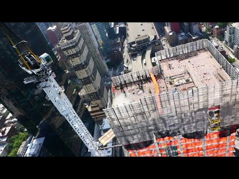 NYC Crane Fire & Collapse Latest