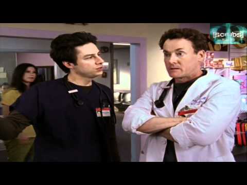 Scrubs - Dr Cox schlägt Dr Kelso [HD] [German]