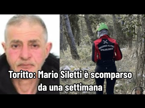 Toritto: Mario Siletti è scomparso da una settimana