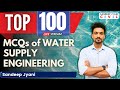 TOP 100 MCQs Of Water Supply Engg Marathon Revision RRB JE CBT2 Sandeepjyani