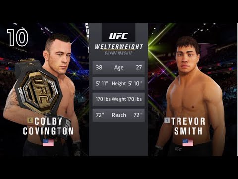 EA UFC 4 Career Mode Part 10 - Welterweight Title Fight