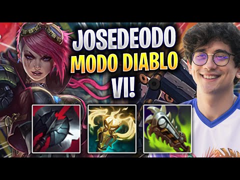 JOSEDEODO MODO DIABLO CON VI! - EST Josedeodo Juega Vi Jungla vs Sylas! | Season 2023