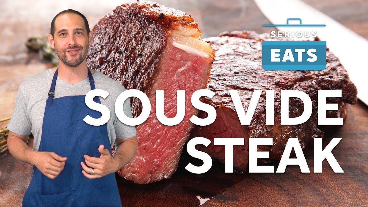 Sous vide steak video thumbnail