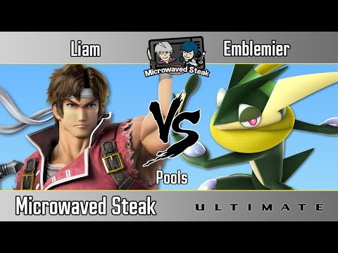 Tamihi 2: Microwaves Steak - Liam (Richter) Vs. Emblemier (Greninja) - Pools - Smash Ultimate