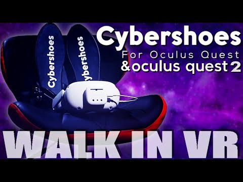 WALKING IN VR NEVER FELT SO GOOD!! | CyberShoes for the Quest 1 & 2