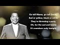 Bobby Blue Bland - Members Only (Official Lyrics Video)