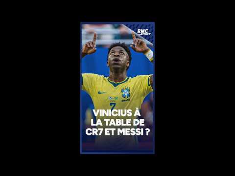 Brésil : Vinicius peut-il s’asseoir à la table de Messi, CR7 et Mbappé ?