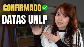 SAÍRAM AS DATAS DA UNLP! Medicina na Argentina
