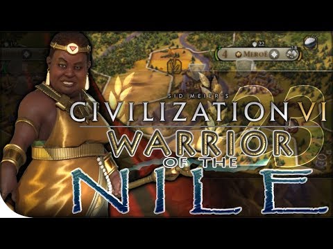 Nubia Declares Victory | Civilization VI — Warrior of The Nile 23 | Detailed Continents King