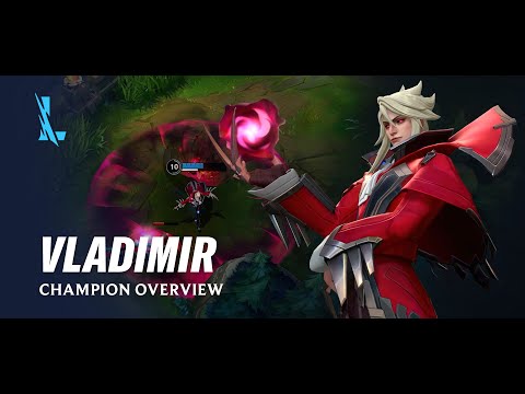 Vladimir Champion Overview | Gameplay - League of Legends: Wild Rift - YouTube