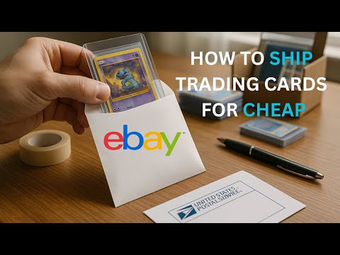 Cheapest Way to Ship Trading Cards on eBay (Step-by-Step)