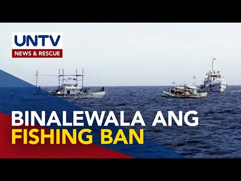 Mga Pilipinong mangingisda, hindi magpapatinag sa fishing ban ng China sa West PH Sea