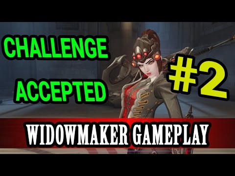 Overwatch - CHALLENGE ACCEPTED EP. 2 : No Scope Widowmaker POTG. VIABLE, OR NOT?! Video